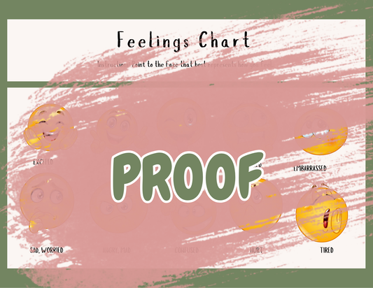 Feelings Chart - BARE BLOOM